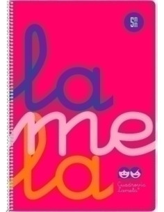 LAMELA BLOC tapa POLIPROPILENO F 80h CUADROVIA 5 mm ROSA