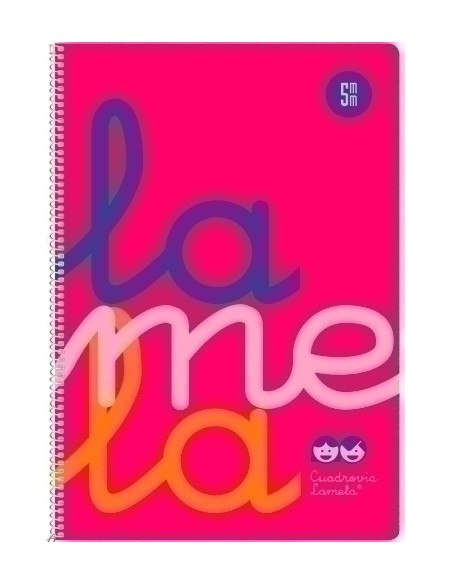 LAMELA BLOC tapa POLIPROPILENO F 80h CUADROVIA 5 mm ROSA