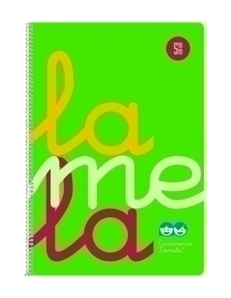 LAMELA BLOC tapa POLIPROPILENO F 80h CUADROVIA 5 mm VERDE