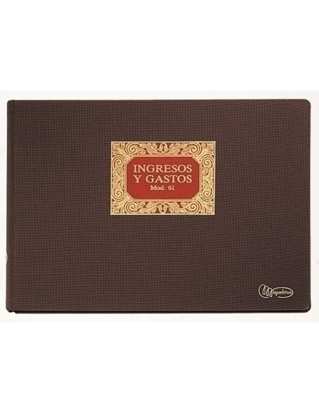 LIBRO CONTABILIDAD F N 61 INGRESOS Y GASTOS
