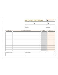 TALONARIO ENTREGAS 4 APDO DUPLI LOAN 46D