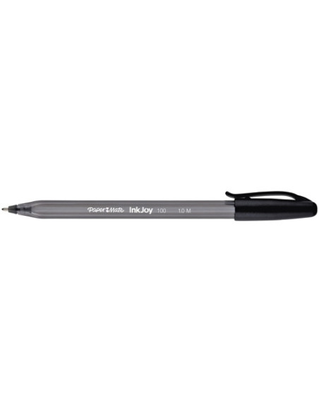 BOLIGRAFO PAPER MATE INKJOY 100 CAP NEGRO