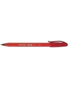 BOLIGRAFO PAPER MATE INKJOY 100 CAP ROJO