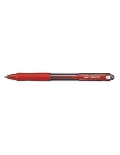 BOLIGRAFO RT UNI-BALL LAKNOCK SN-100 10  ROJO