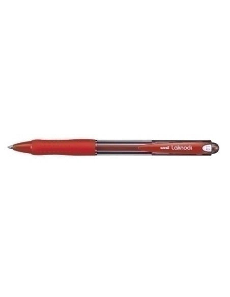 BOLIGRAFO RT UNI-BALL LAKNOCK SN-100 10  ROJO
