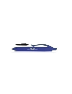 BOLIGRAFO MILAN RETRACTIL P1 TOUCH MINI AZUL