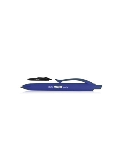 BOLIGRAFO MILAN RETRACTIL P1 TOUCH MINI AZUL