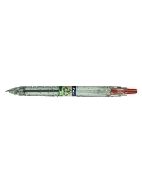 BOLIGRAFO RT PILOT ECOBALL RECICLADO  10 ROJO