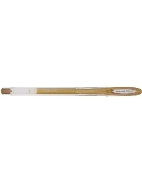 ROLLER GEL UNI-BALL SIGNO NOBLE METAL 08 UM-120 NM  ORO
