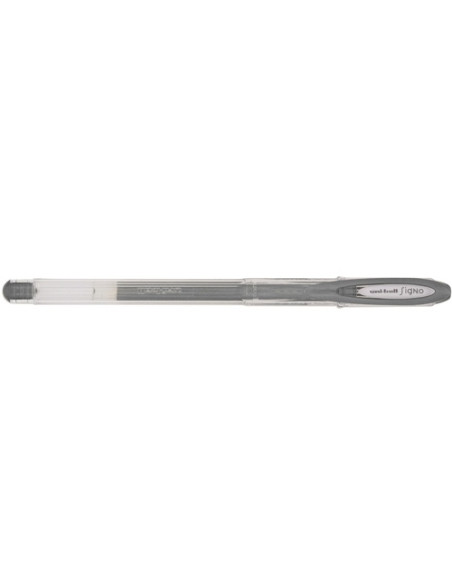 ROLLER GEL UNI-BALL SIGNO NOBLE METAL 08 UM-120NM  PLATA