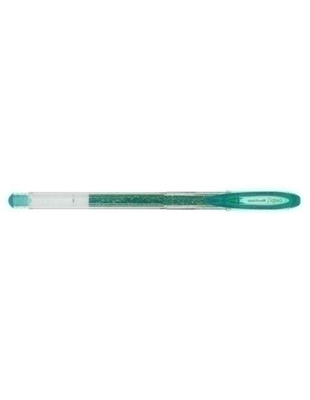ROLLER GEL UNI-BALL SIGNO SPARKLING 10 UM-120SP  VERDE