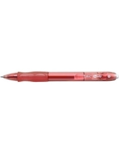 BOLIGRAFO BIC RETRACTIL GEL-OCITY ORIGINAL ROJO