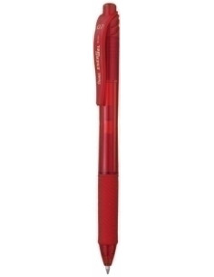 ROLLER GEL RT PENTEL BL-107 ENERGEL X 07 ROJO