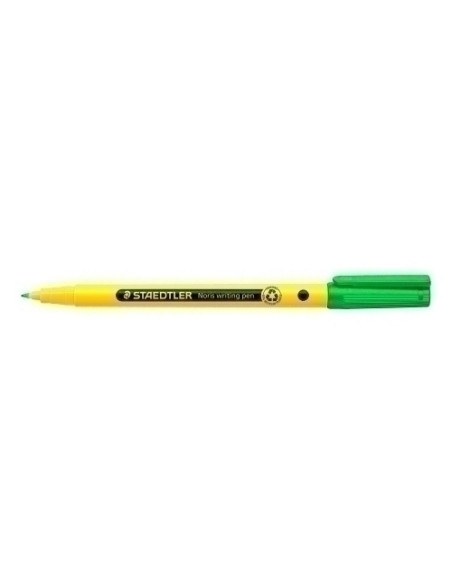 ROTULADOR FIBRA STAEDTLER  307 NORIS WRITING PEN VERDE