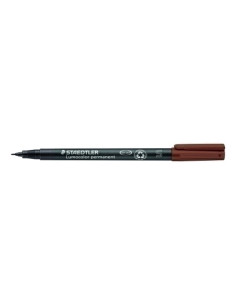 ROTULADOR PERMANENTE STAEDTLER 313 LUMOCOLOR S  MARRON