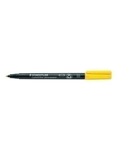 ROTULADOR PERMANENTE STAEDTLER 317 LUMOCOLOR M  AMARILLO