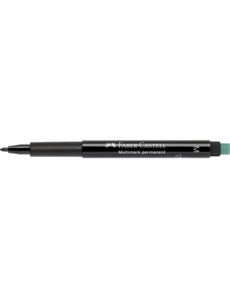 ROTULADOR PERMANENTE FABER-CASTELL MULTIMARK M  NEGRO
