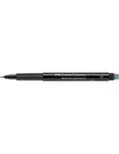 ROTULADOR PERMANENTE FABER-CASTELL MULTIMARK S  NEGRO