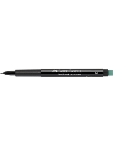 ROTULADOR PERMANENTE FABER-CASTELL MULTIMARK S  NEGRO