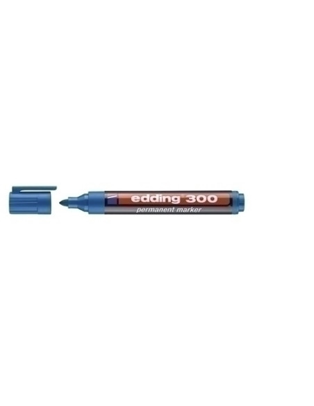 MARCADOR PERMANENTE EDDING  300 CONICO  AZUL CLARO
