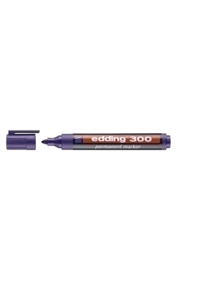 MARCADOR PERMANENTE EDDING  300 CONICO  VIOLETA
