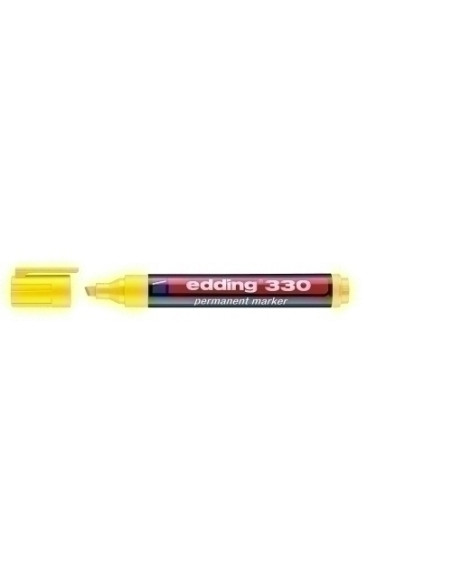MARCADOR PERMANENTE EDDING  330 BISELADO  AMARILLO