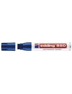 MARCADOR PERMANENTE EDDING  850 BISELADO AZUL