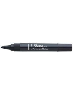 MARCADOR PERMANENTE SHARPIE  M15 CONICO NEGRO