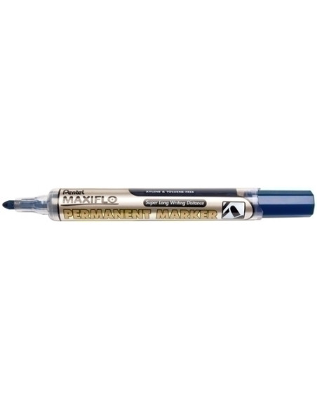 MARCADOR PERMANENTE PENTEL MAXIFLO NLF50 PCONICA AZUL