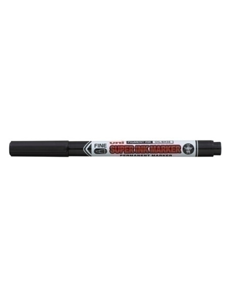 MARCADOR PERMANENTE UNI-BALL SUPER INK NEGRO