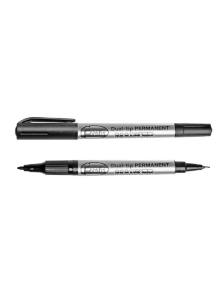 MARCADOR PERMANENTE FOROFIS 280 DOBLE PUNTA CONICA NEGRO