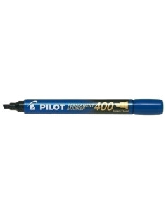 MARCADOR PERMANENTE PILOT MARKER SCA-400 BISELADO 40 mm AZUL