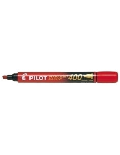 MARCADOR PERMANENTE PILOT MARKER SCA-400 BISELADO 40 mm ROJO