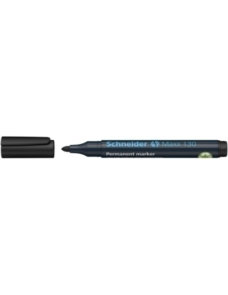 MARCADOR PERMANENTE SCHNEIDER MAXX 130 CONICO NEGRO