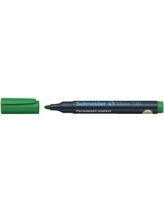 MARCADOR PERMANENTE SCHNEIDER MAXX 130 CONICO VERDE