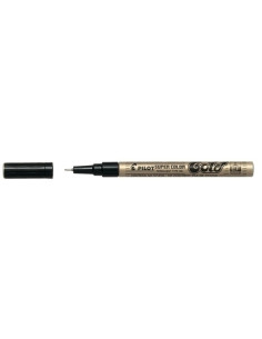 MARCADOR TOPACA PERM PILOT SUPER COLOR FINO ORO