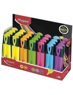 MARCADOR FLUOR MAPED FLUO PEPS CLASSIC EXPOSITOR de 28