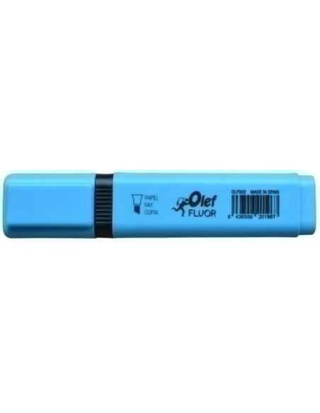 MARCADOR FLUOR OLEF AZUL