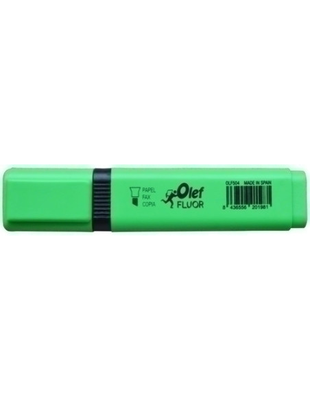 MARCADOR FLUOR OLEF VERDE