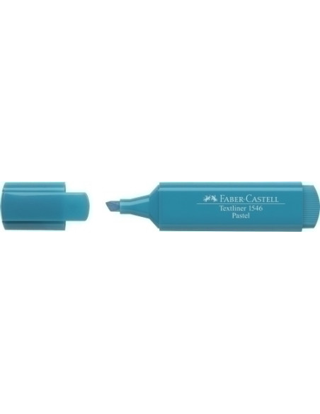 MARCADOR FLUOR FABER-CASTELL TEXTLINER 1546 PASTEL TURQUESA