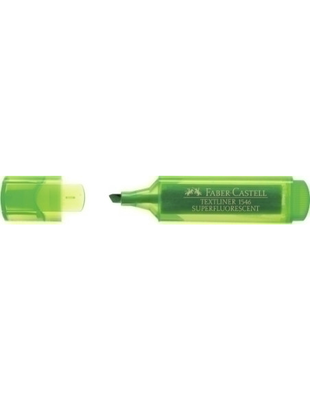 MARCADOR FLUOR FABER-CASTELL TEXTLINER 1546 VERDE