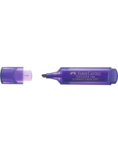 MARCADOR FLUOR FABER-CASTELL TEXTLINER 1546 VIOLETA