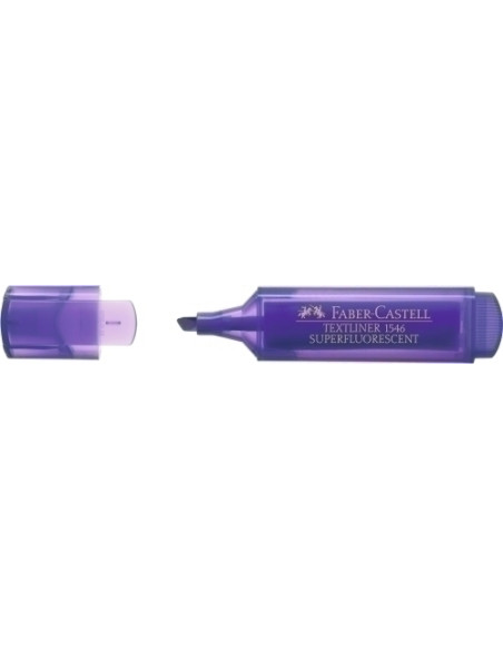 MARCADOR FLUOR FABER-CASTELL TEXTLINER 1546 VIOLETA