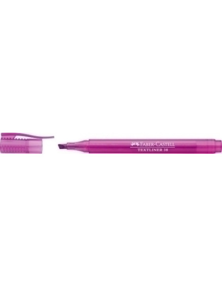 MARCADOR FLUOR FABER-CASTELL TEXTLINER 38 ROSA