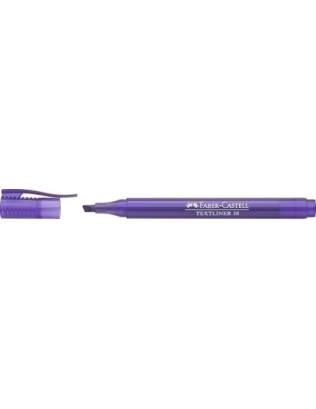 MARCADOR FLUOR FABER-CASTELL TEXTLINER 38 VIOLETA