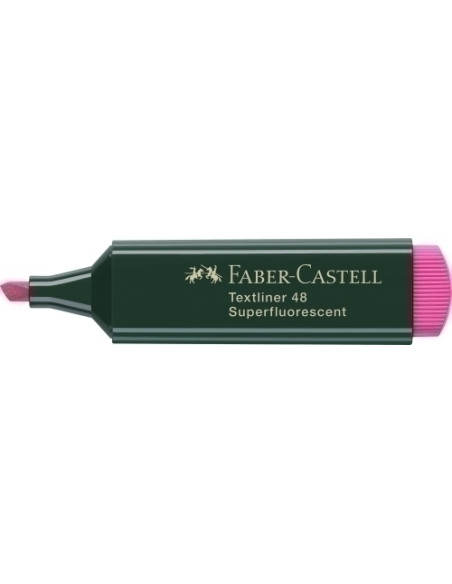 MARCADOR FLUOR FABER-CASTELL TEXTLINER 48  ROSA