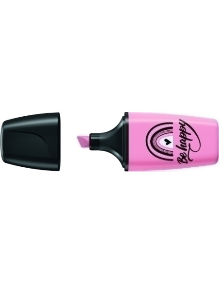 MARCADOR FLUOR STABILO BOSS MINI 07 RUBOR ROSA