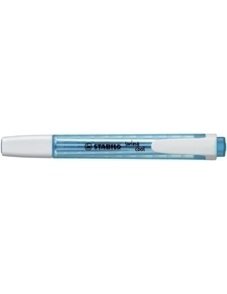 MARCADOR FLUOR STABILO SWING COOL 275  AZUL