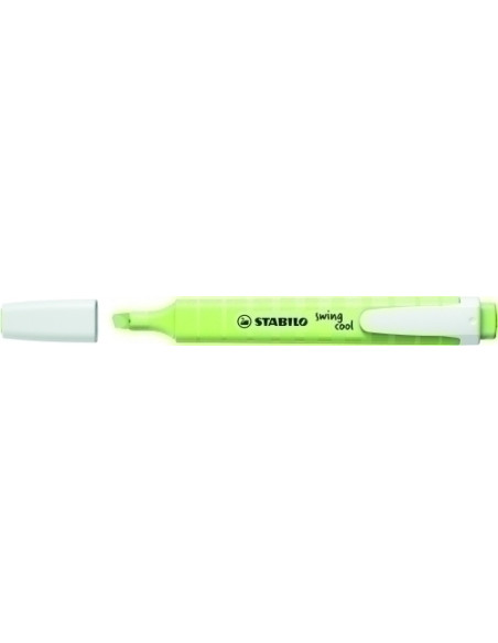 MARCADOR FLUOR STABILO SWING COOL PASTEL 275 CHIPA DE LIMA