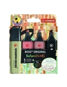 STABILO MARCADOR BOSS ORIGINAL NATURECOLORS COLORES SURTIDOS ESTUCHE 31 UD